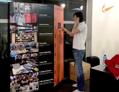 Nike Mobiliario Brand Space iPad Nike Mobiliario Brand Space iPad